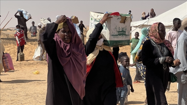 السودان.. 450 أسرة نازحة من الفاشر تصل كرنوي بظروف سيئة