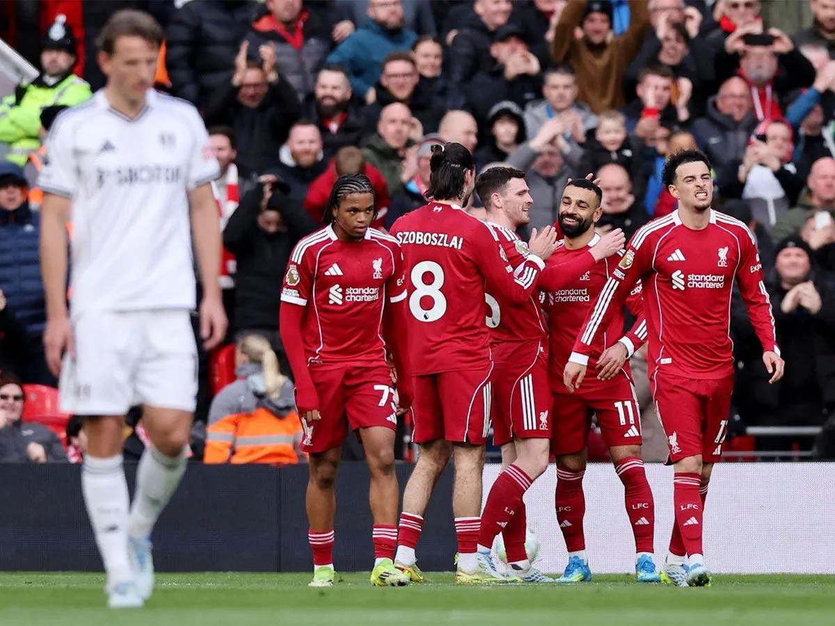 صلاح يقود ليفربول للفوز على فولهام بهدفين دون رد