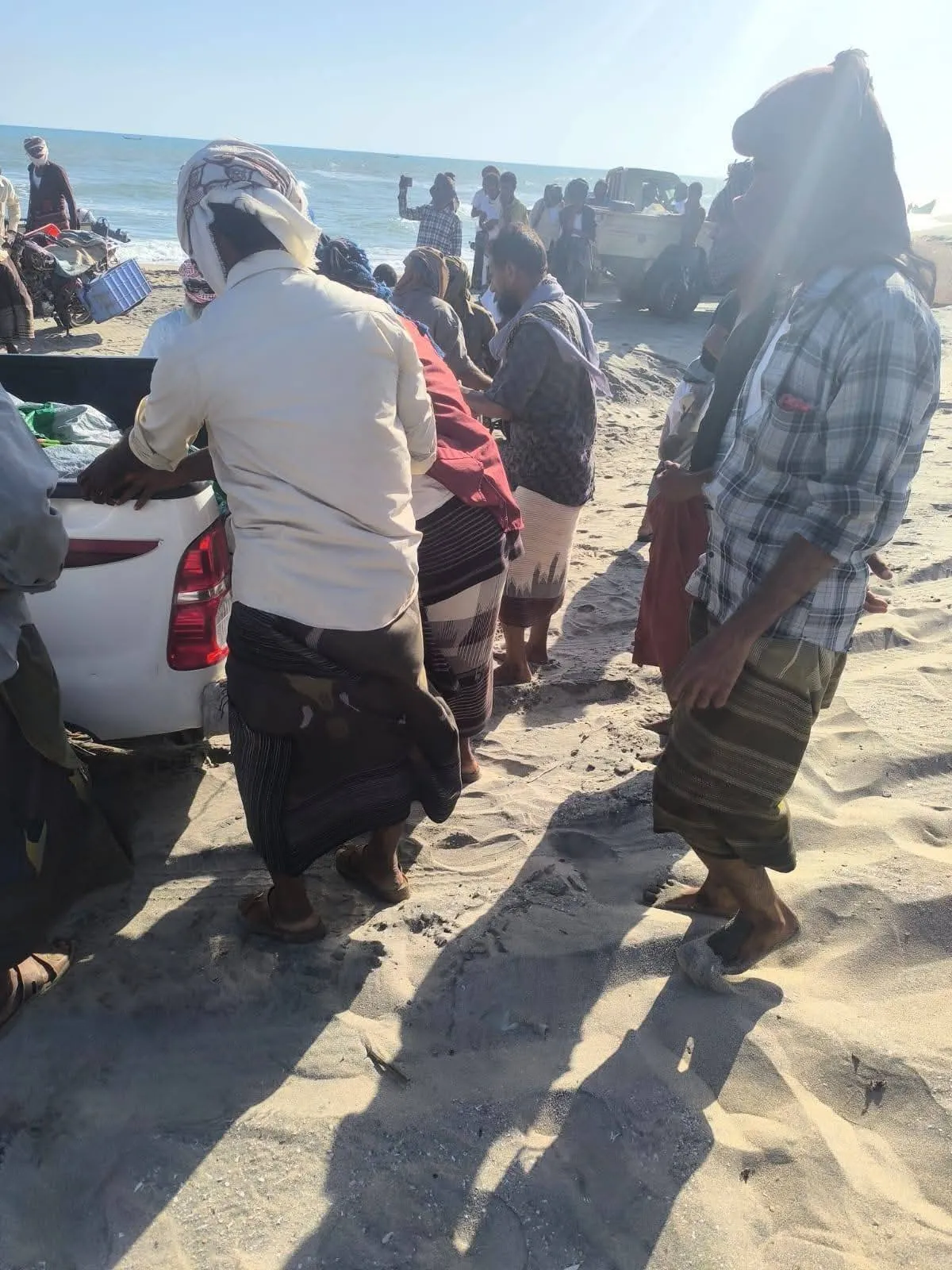 العثور على جثث الصيادين المفقودين في سواحل شبوة