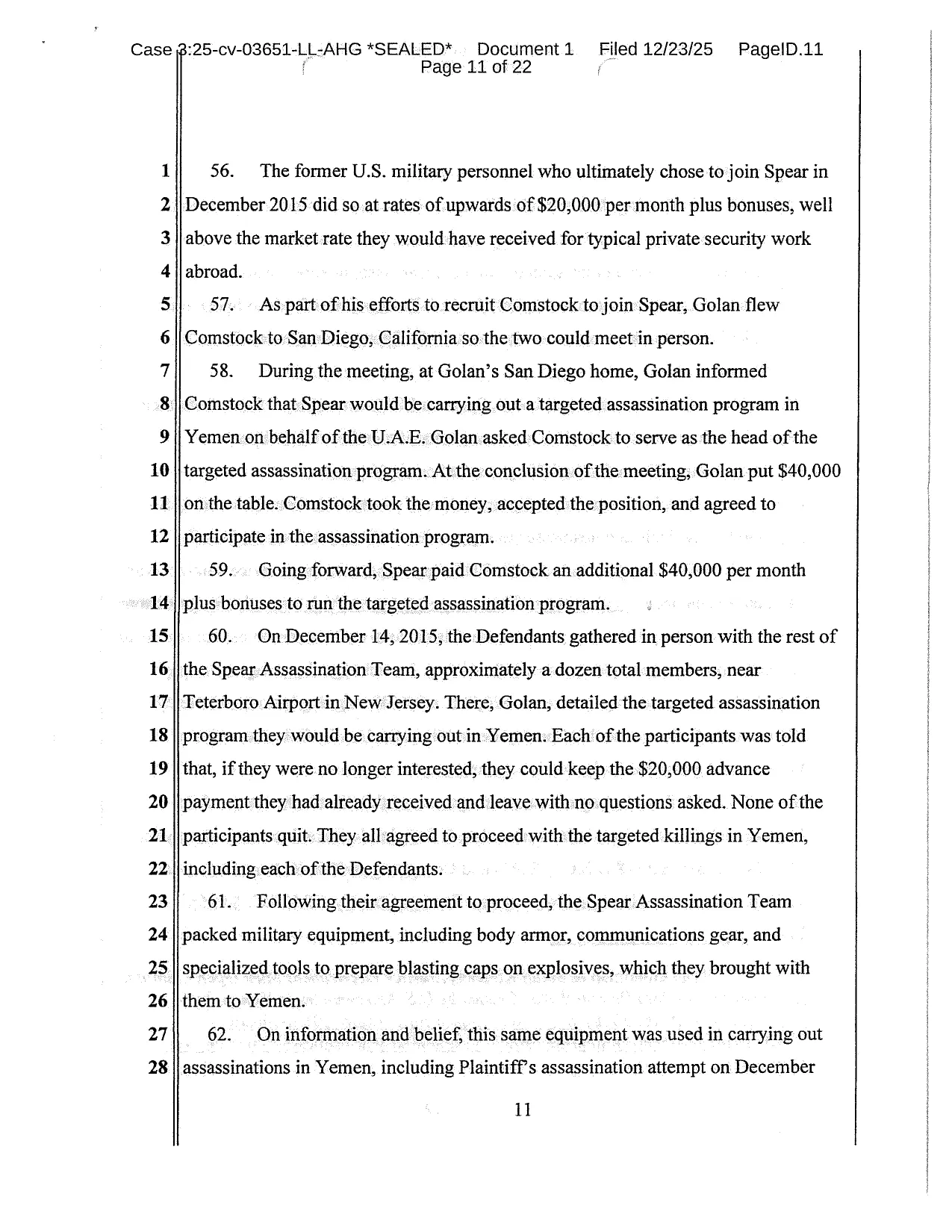 الموقع بوست يحصل على وثائق الدعوى القضائية المرفوعة ضد الإمارات في أمريكا ومرتزقتها في اليمن