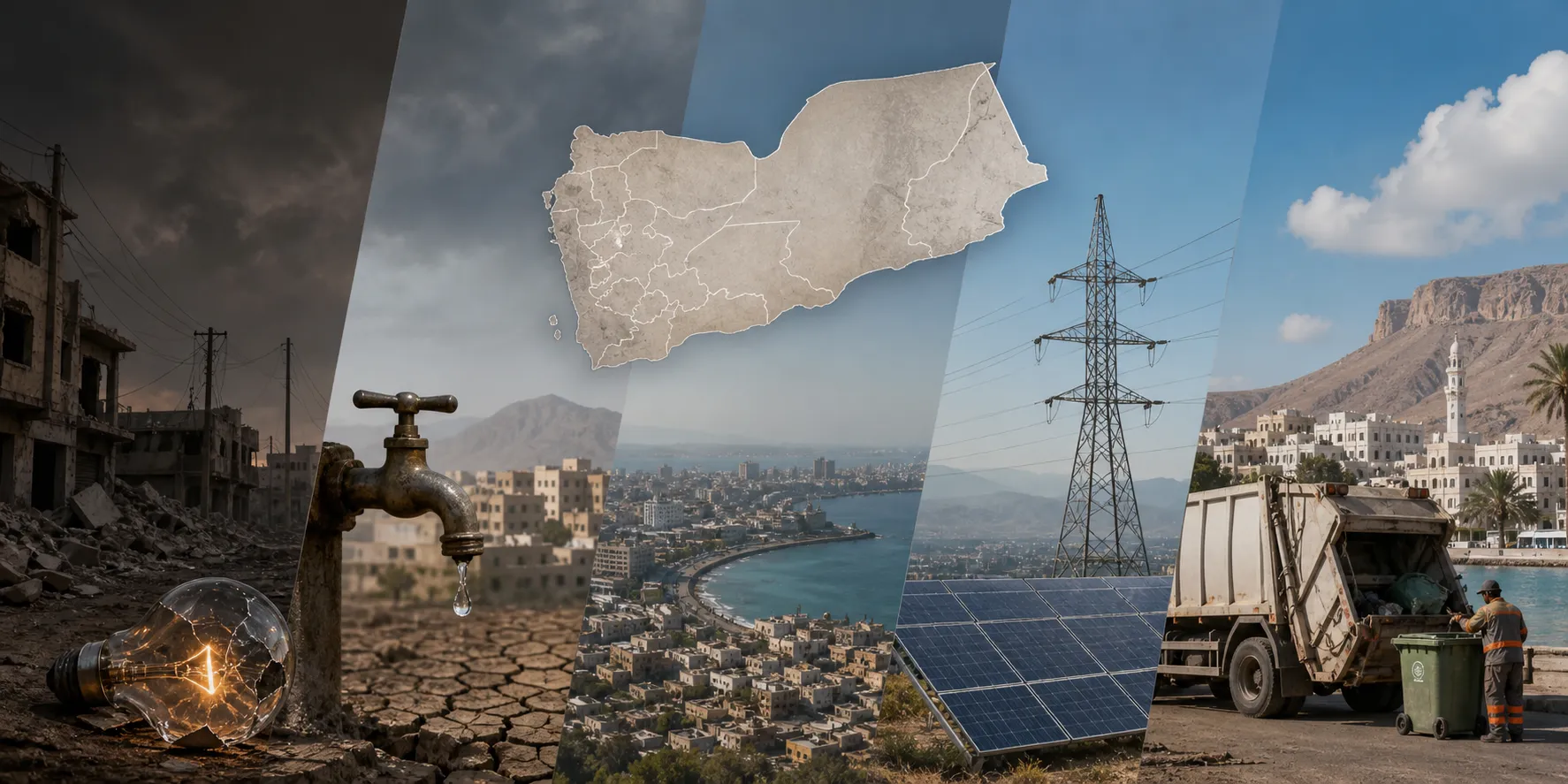 دراسة بحثية ألمانية عن خمس محافظات في اليمن: تدهور وتفاوت للخدمات الأساسية (ترجمة)