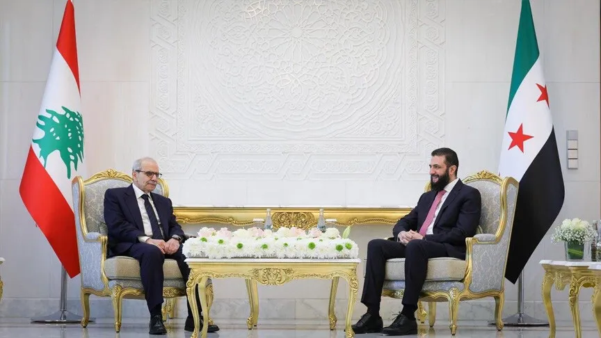 الشرع وسلام يبحثان تعزيز التعاون والتنسيق بين البلدين