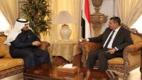 بحاح يلتقي سفير السعودية لدى اليمن ويناقش معه مستجدات الأحداث والتطورات الميدانية