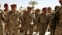 الفريق علي محسن يصل إلى مأرب ويكلف القميري لقيادة المنطقة العسكرية الثالثة
