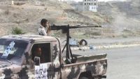 قصف متبادل بين الجيش الوطني والمليشيات الانقلابية في مدينة تعز وريفها