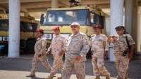 مليشيات "الانتقالي" ترفض تسليم الأسلحة في اللواء الأول مشاة بحري بسقطرى