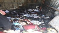 وفاة طفل بحريق في مخيم السويداء بمحافظة مأرب