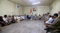 خلال زيارته الميدانية لحجة.. بن عزيز يدعو لتوحيد الصفوف والجهود لمواجهة الحوثيين