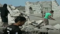 الحوثيون يقصفون منزل مواطن بمريس الضالع