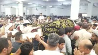 تشييع الأكاديمي عبدالرحمن الشاعر في عدن بعد أسبوعين من اغتياله