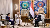 العليمي: وكلاء إيران في المنطقة الأداة الأخطر لتقويض الدول الوطنية وابتزاز الاقتصاد العالمي